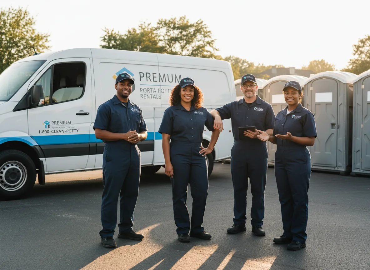 VIP Portable Toilets company in Luzerne, MI